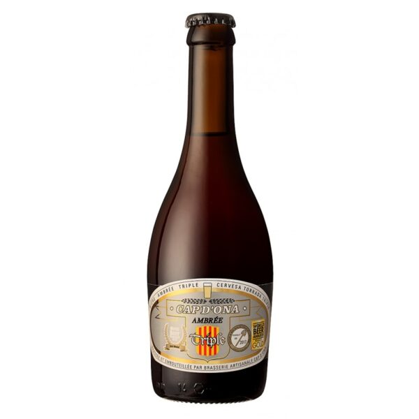 bier cap d'ona triple amber