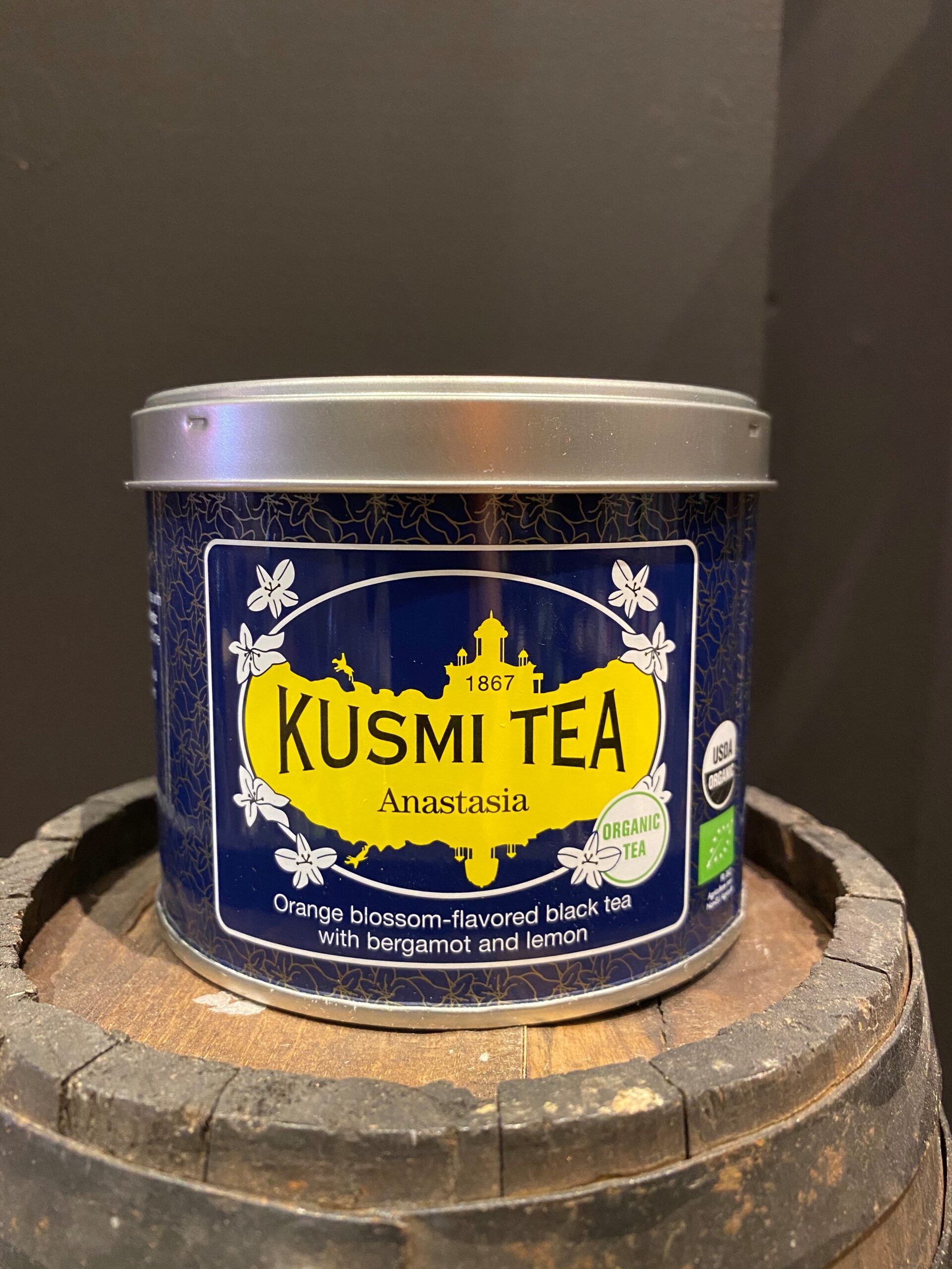 Kusmi Tea Anastasia BIO Blik 100 Gram Losse Thee Lalie
