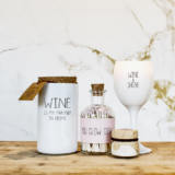 kaars wine and shine