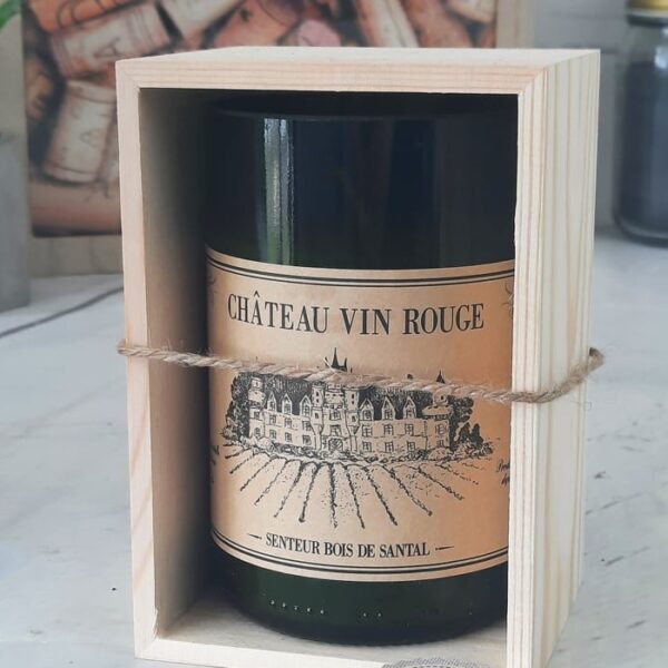 Geurkaars Château Vin Rouge - Afbeelding 2