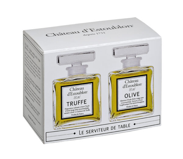 CHATEAU D'ESTOUBLON Set olijfolie en truffelolie - Afbeelding 2
