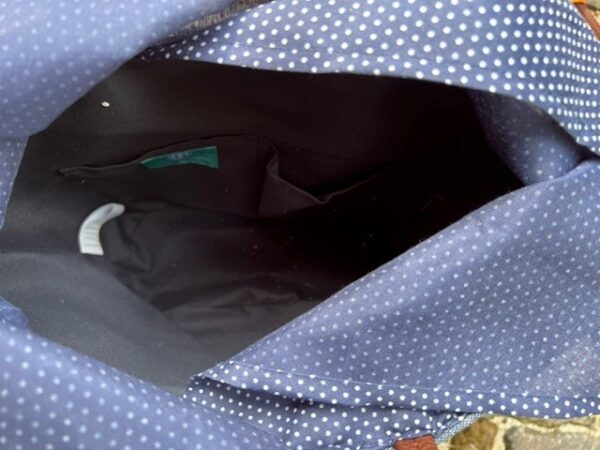 Tas Champetre blauw - Afbeelding 3