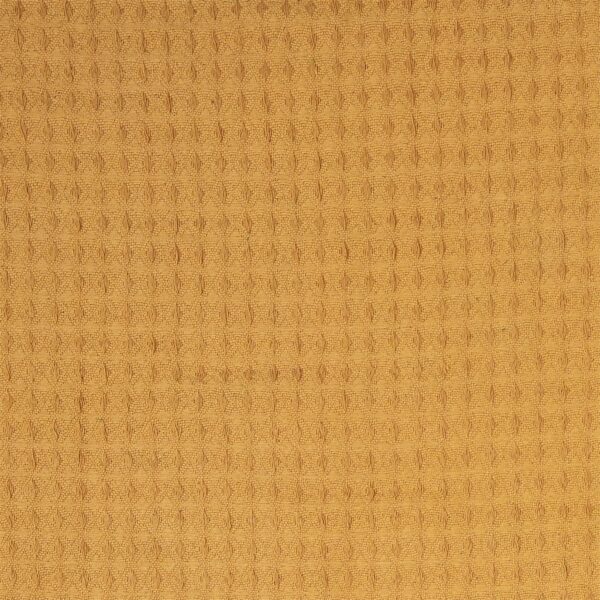 Plaid Wafel Oker - Afbeelding 5