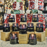 Adventskalender kaarsen zwart - WINTER GLOW - Afbeelding 3
