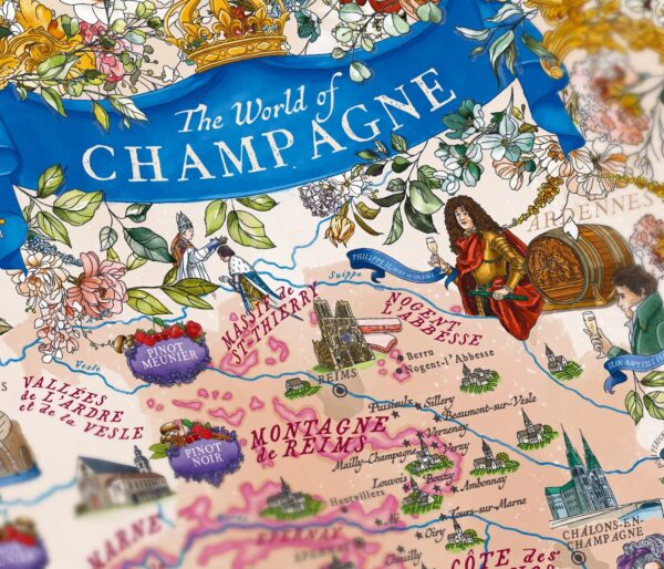 Wijn puzzel - Champagne - Afbeelding 2