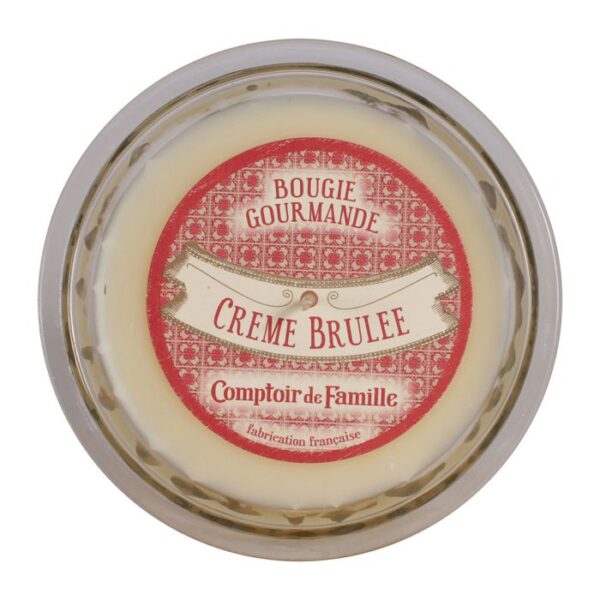 Geurkaars Gourmande CREME BRULEE - Afbeelding 2