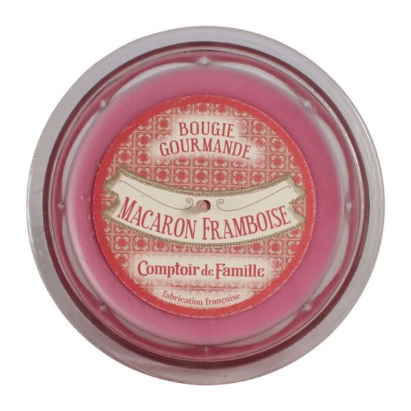 Geurkaars Gourmande MACARON FRAMBOISE - Afbeelding 2