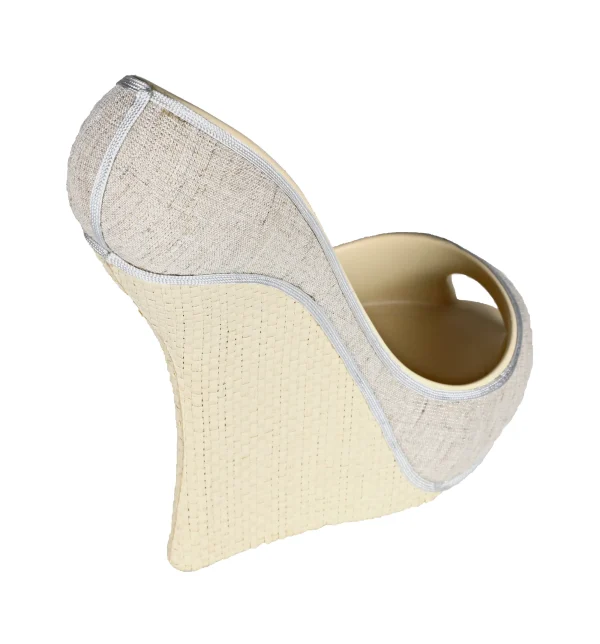 Witte hak wijnfleshouder - Afbeelding 2