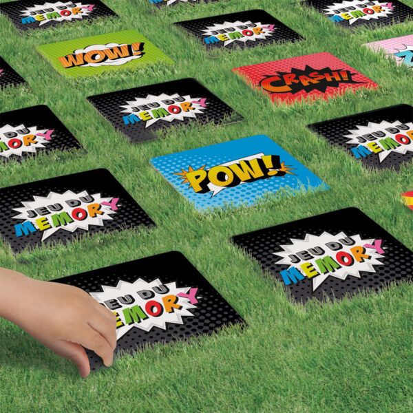Memory spel voor in de tuin met grote kaarten - Afbeelding 5
