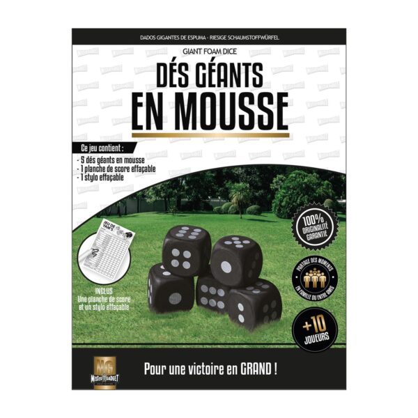 Yathzee spel voor in de tuin - Afbeelding 2